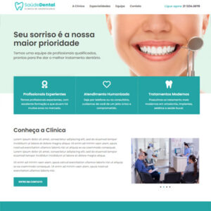 Sites para Dentista